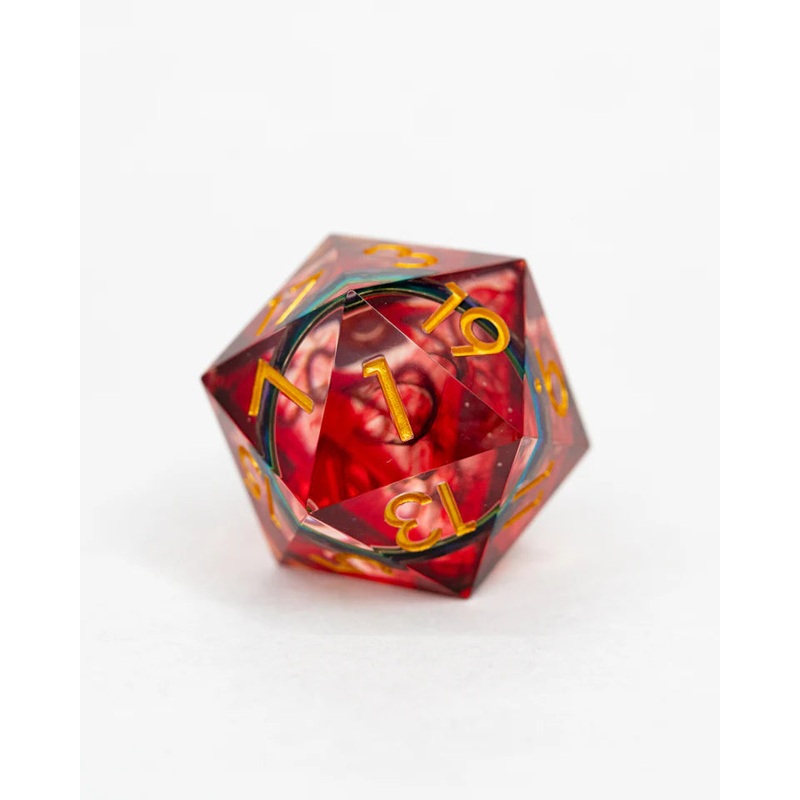 33mm Sharp Edge D20: One Ring To Rule Them All