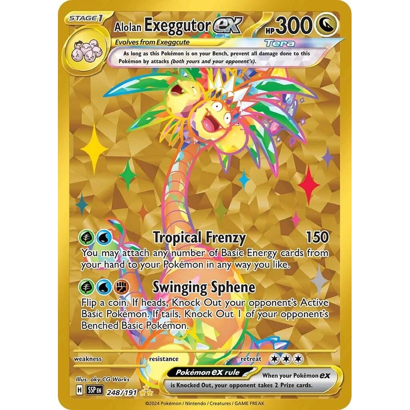 Alolan Exeggutor ex (248/191) [Scarlet & Violet: Surging Sparks]