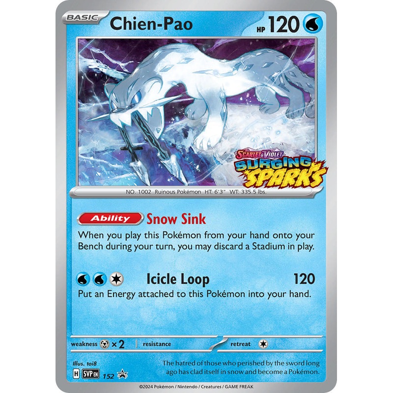 Chien-Pao (152) [Scarlet & Violet: Black Star Promos]