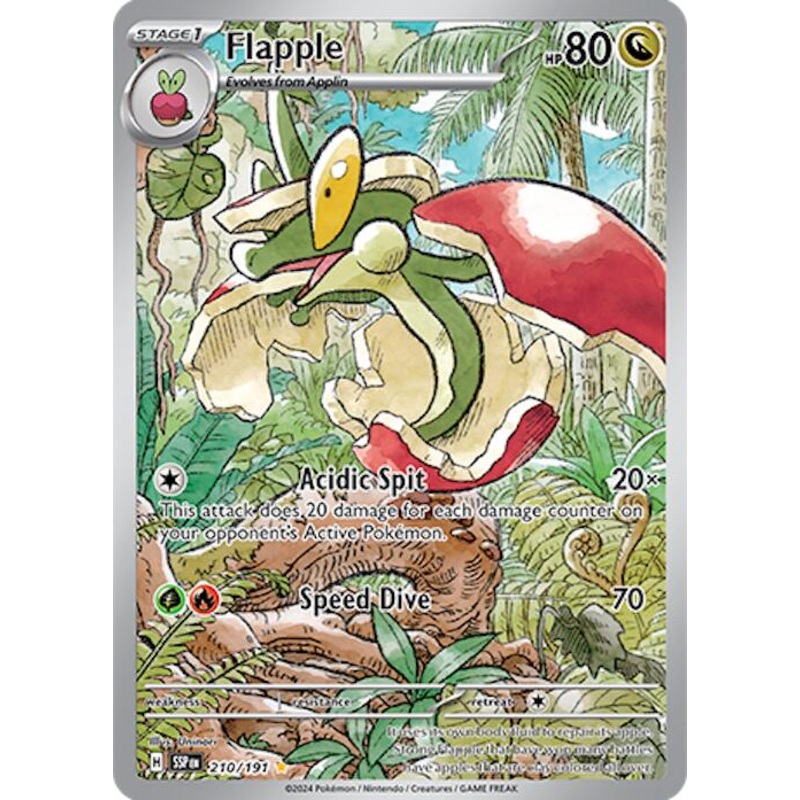Flapple (210/191) [Scarlet & Violet: Surging Sparks]