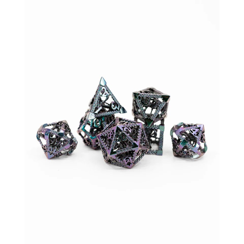 Hollow Metal RPG Dice Set: Bitterness Bound