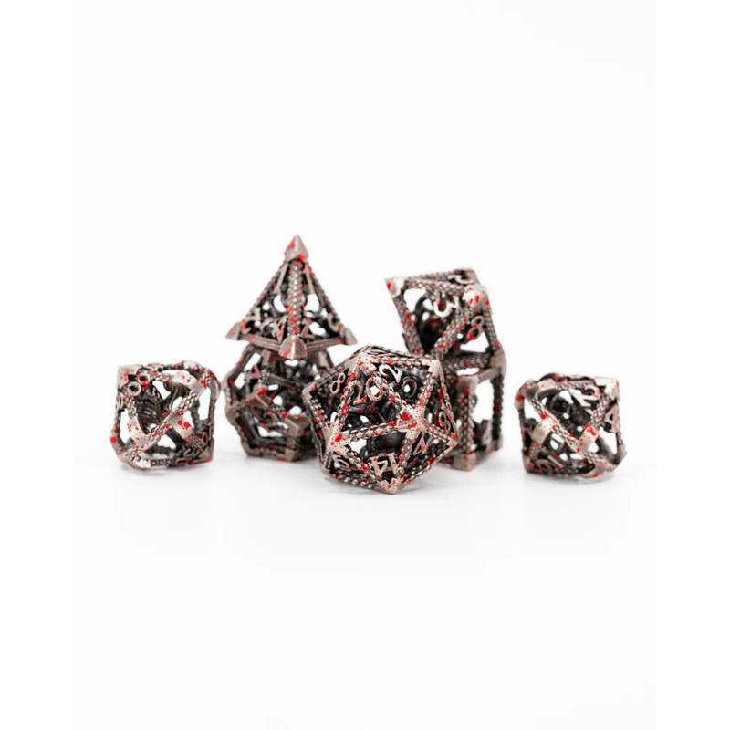 Hollow Metal RPG Dice Set: Scylla's Rage