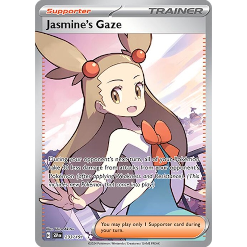 Jasmine's Gaze (233/191) [Scarlet & Violet: Surging Sparks]