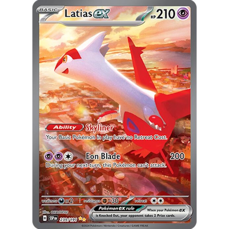 Latias ex (239/191) [Scarlet & Violet: Surging Sparks]