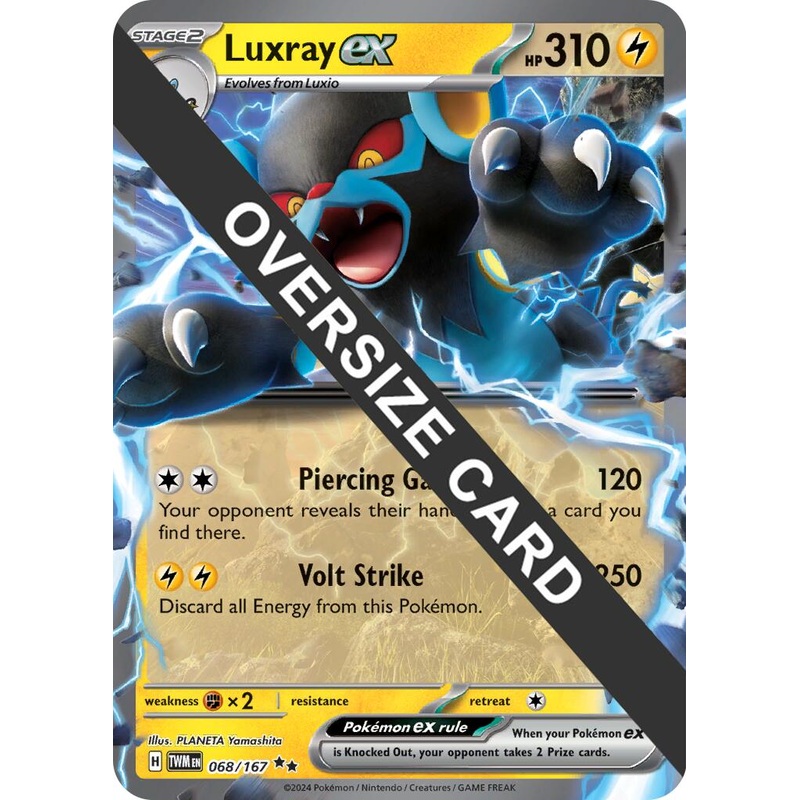 Luxray ex (068/167) (Jumbo Card) [Miscellaneous Cards]