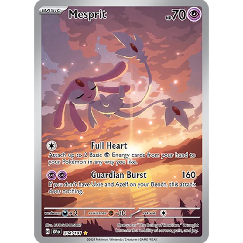 Mesprit (204/191) [Scarlet & Violet: Surging Sparks]