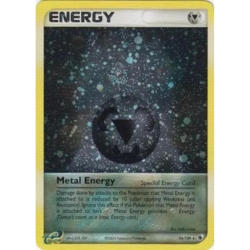 Metal Energy (094/109) (Special) - 94/109 [League & Championship Cards]