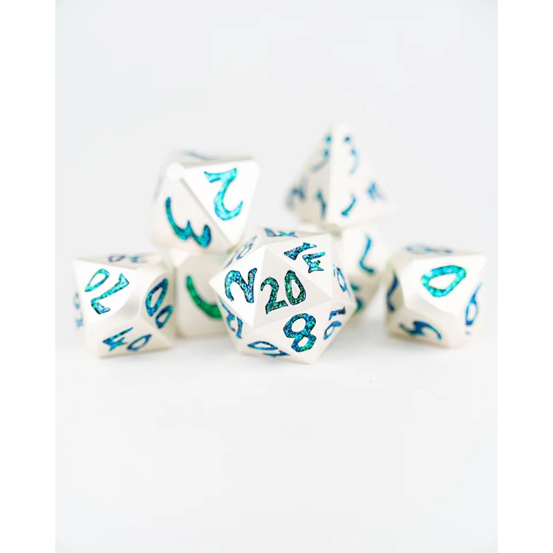 Metal RPG Dice Set: Selesnya