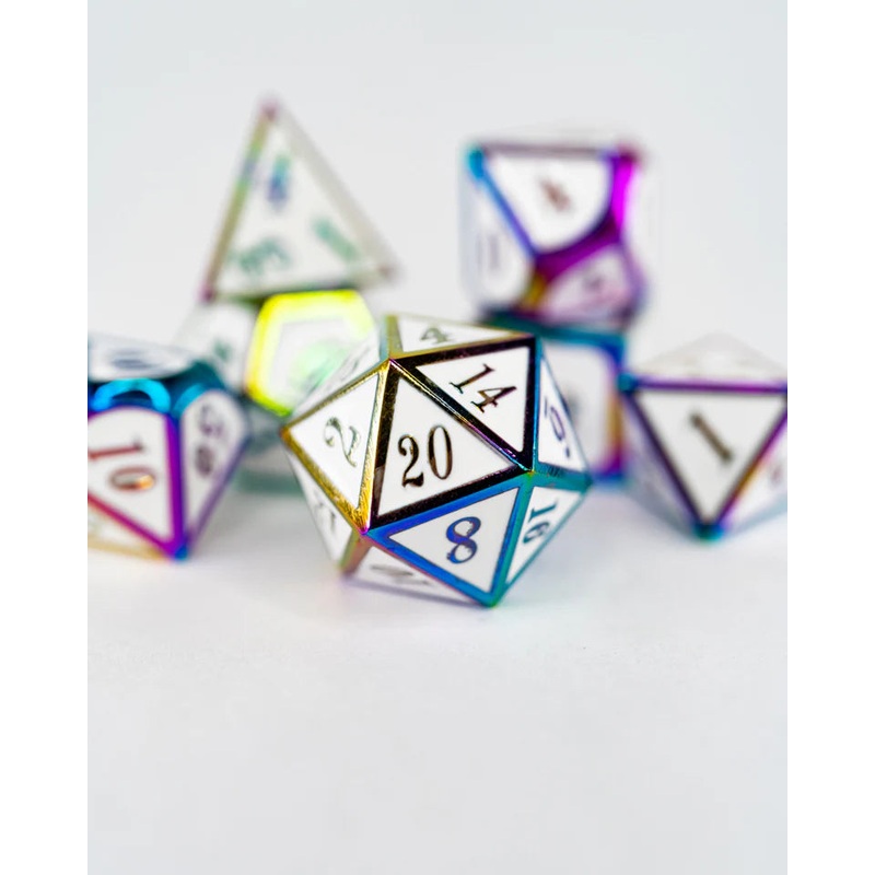 Metal RPG Dice Set: Zirah