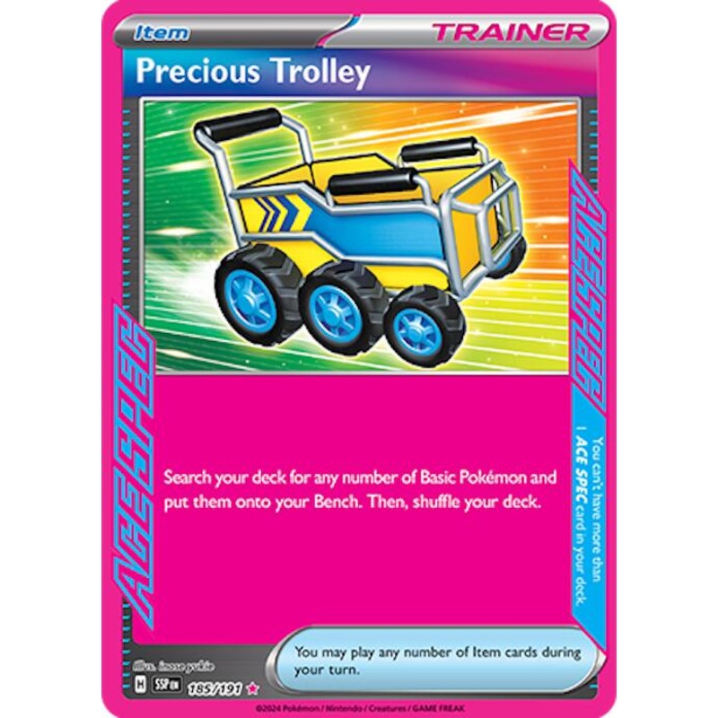 Precious Trolley (185/191) [Scarlet & Violet: Surging Sparks]
