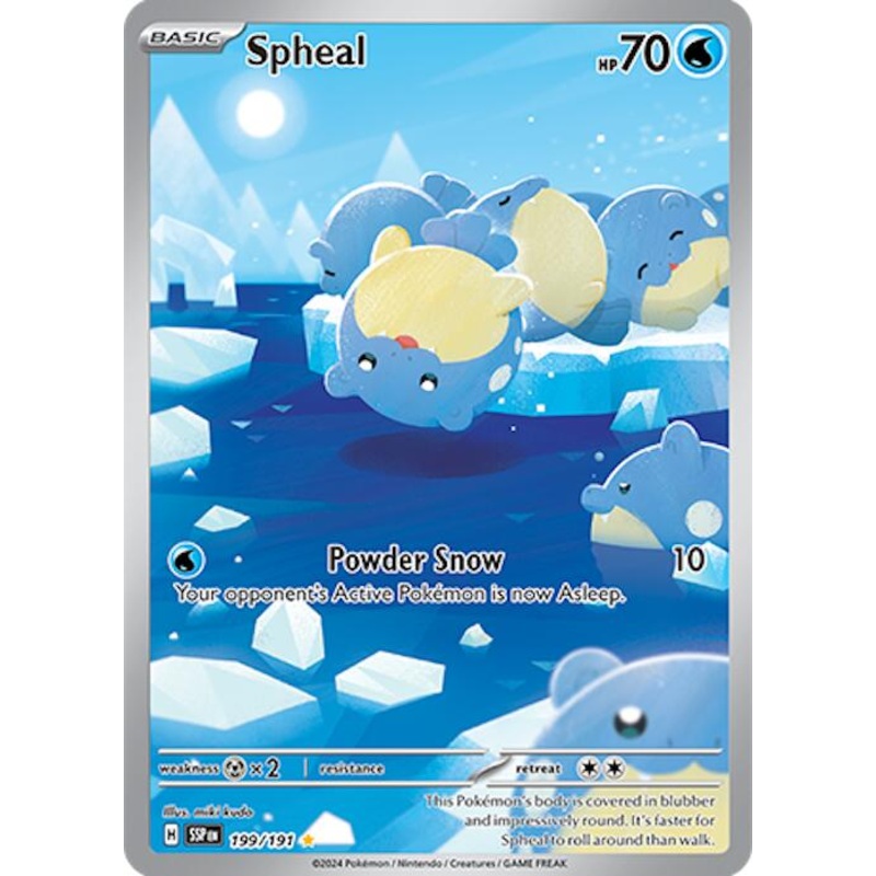 Spheal (199/191) [Scarlet & Violet: Surging Sparks]