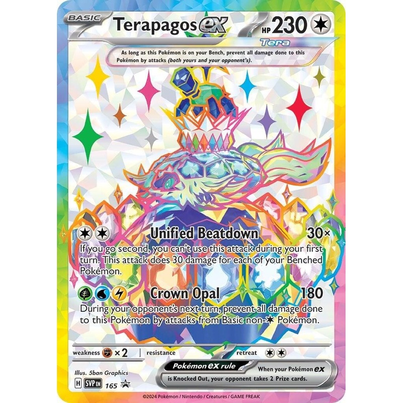 Terapagos ex (165) [Scarlet & Violet: Black Star Promos]