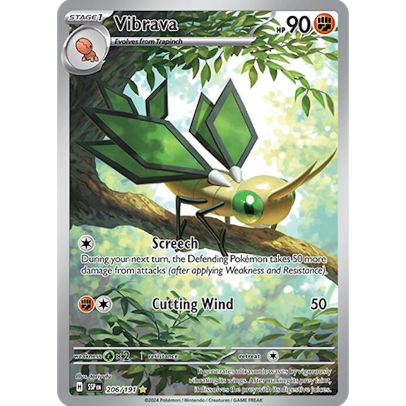 Vibrava (206/191) [Scarlet & Violet: Surging Sparks]