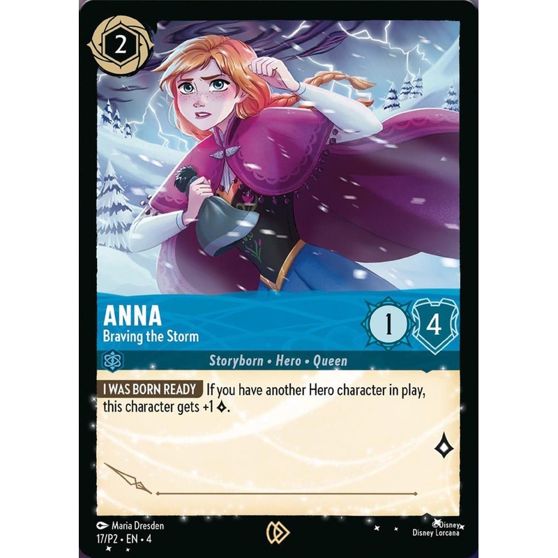 Anna - Braving the Storm (17/P2) [Promo Cards]