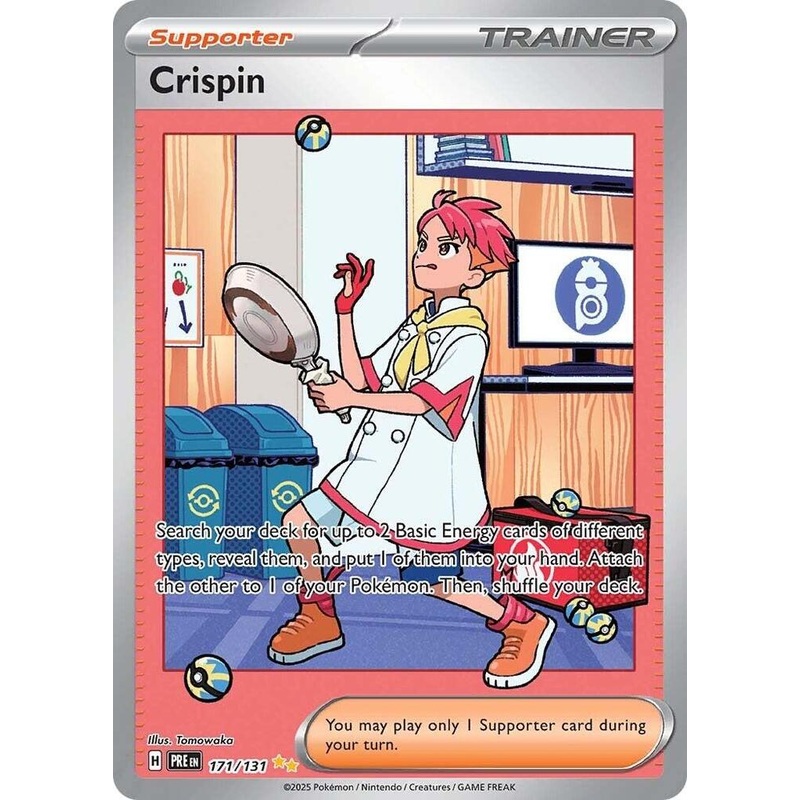 Crispin (171/131) [Scarlet & Violet: Prismatic Evolutions]