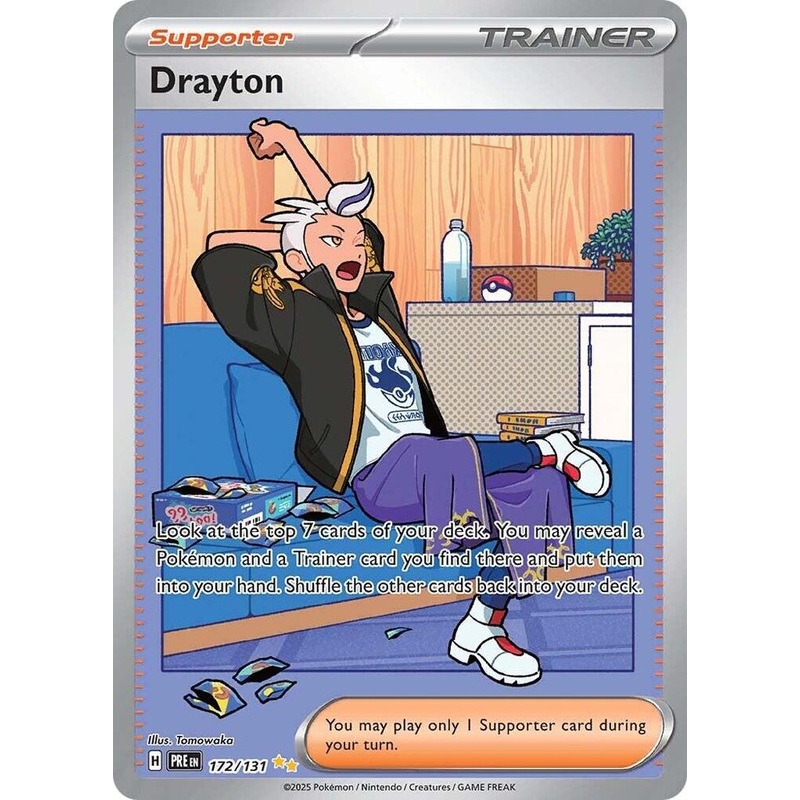 Drayton (172/131) [Scarlet & Violet: Prismatic Evolutions]
