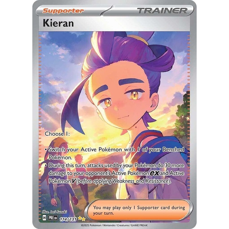 Kieran (174/131) [Scarlet & Violet: Prismatic Evolutions]