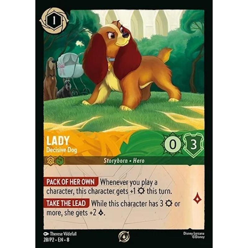 Lady - Decisive Dog (28/P2) [Promo Cards]