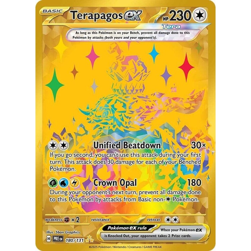 Terapagos ex (180/131) [Scarlet & Violet: Prismatic Evolutions]