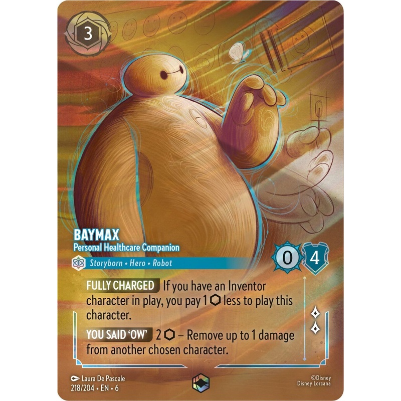 Baymax - Personal Healthcare Companion (Enchanted) (218/204) [Azurite Sea]