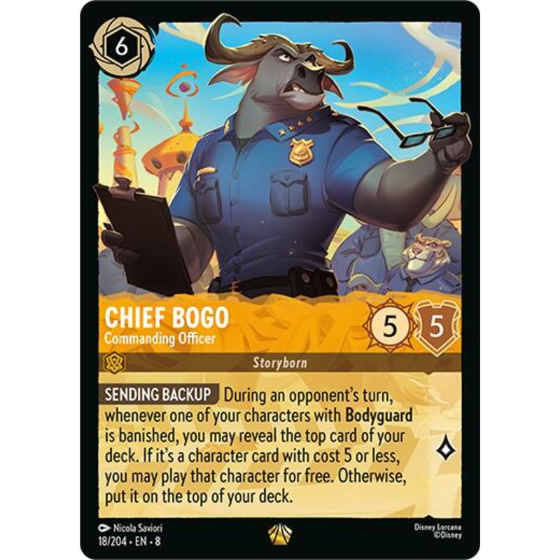 Chief Bogo- Commanding Officer (18/204) [Reign of Jafar]
