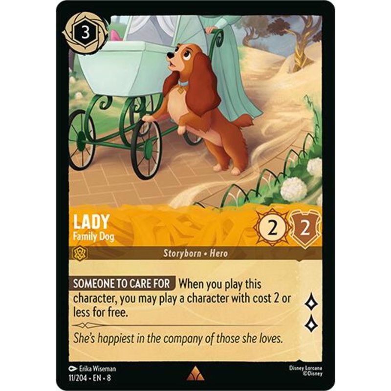 Lady - Family Dog (11/204) [Reign of Jafar]