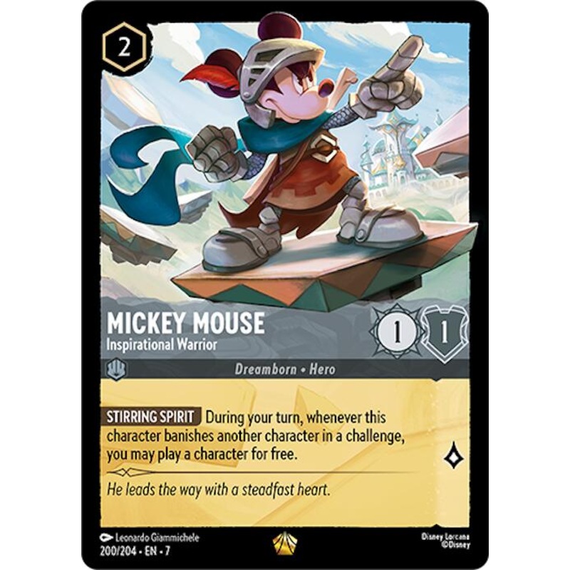 Mickey Mouse - Inspirational Warrior (200/204) [Archazia's Island]