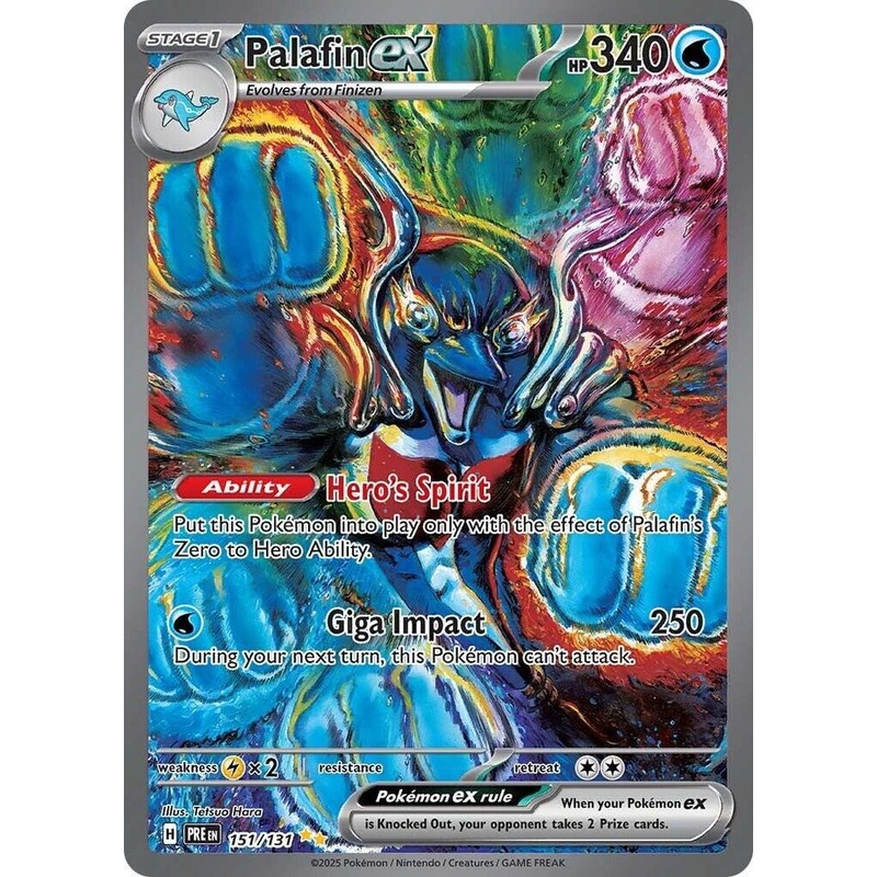 Palafin ex (151/131) [Scarlet & Violet: Prismatic Evolutions]
