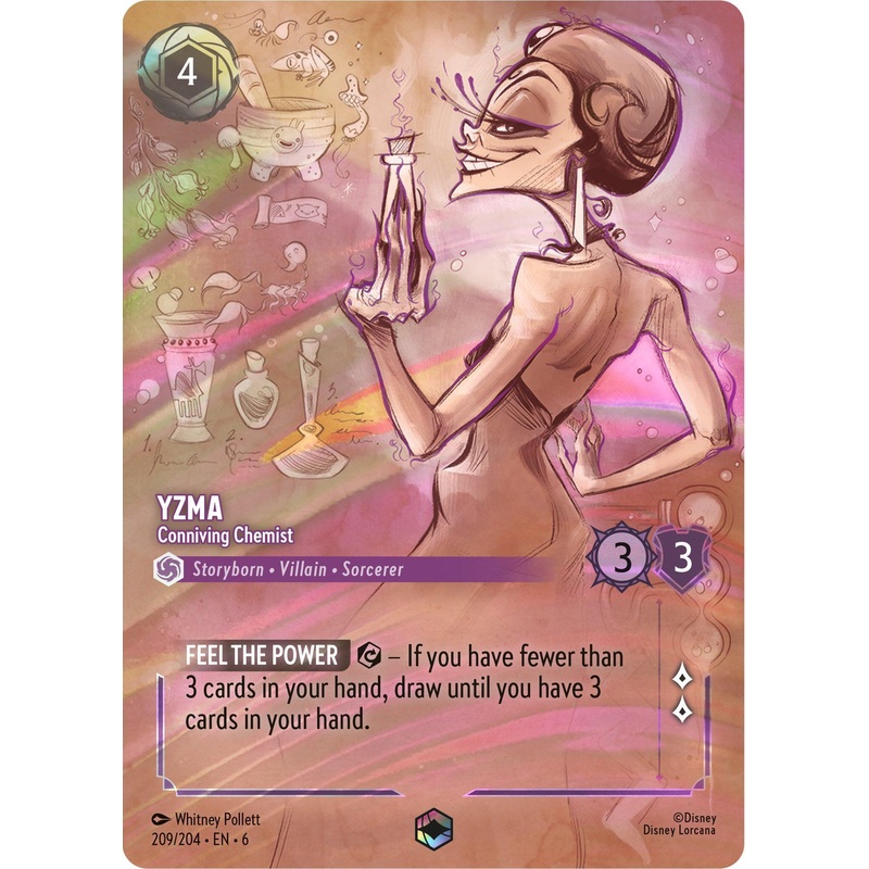 Yzma - Conniving Chemist (Enchanted) (209/204) [Azurite Sea]