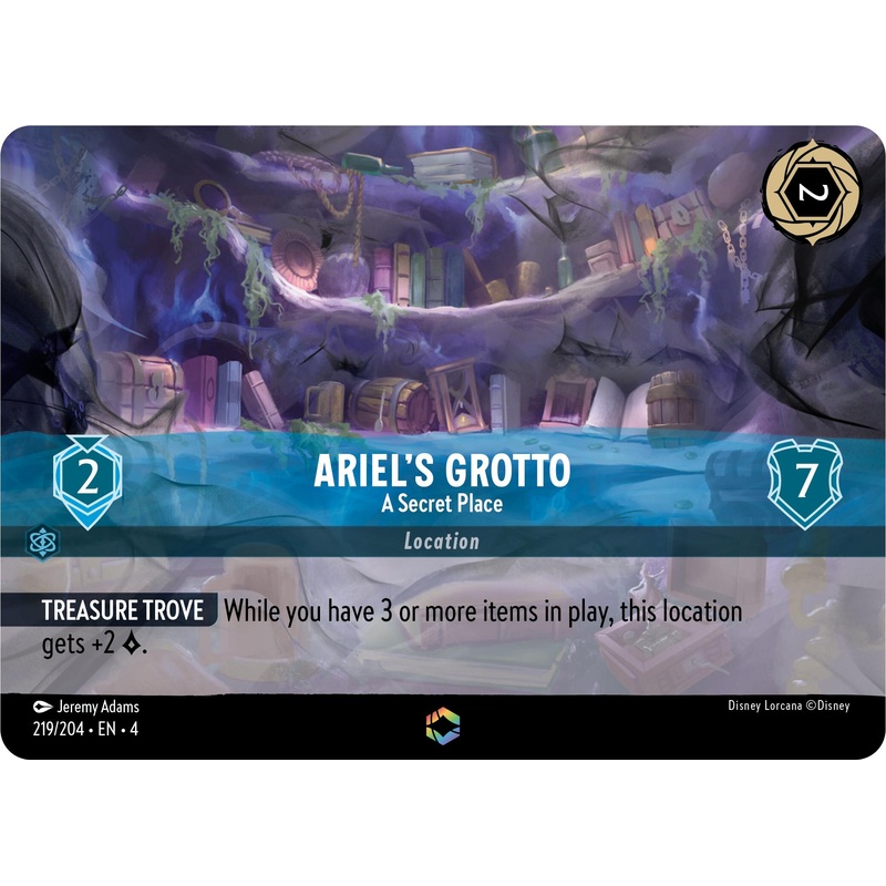 Ariel's Grotto - A Secret Place (Enchanted) (219/204) [Ursula's Return]
