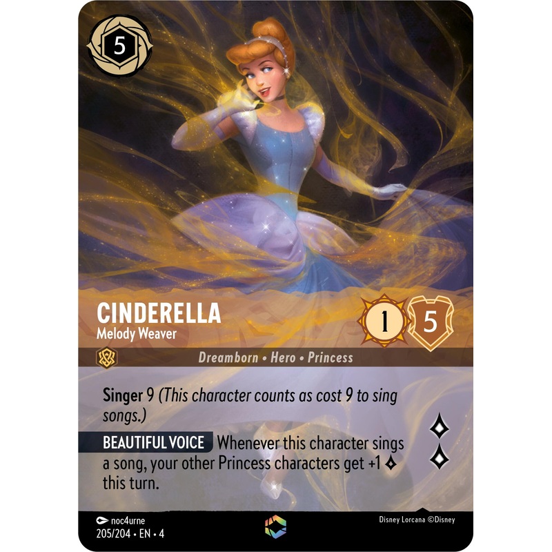 Cinderella - Melody Weaver (Enchanted) (205/204) [Ursula's Return]