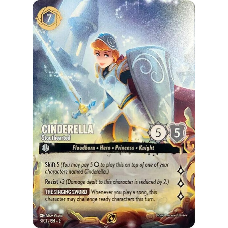 Cinderella - Stouthearted (3) [Promo Cards]