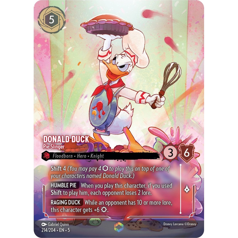 Donald Duck - Pie Slinger (Enchanted) (214/204) [Shimmering Skies]