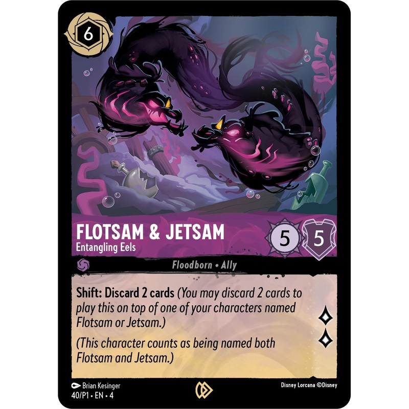 Flotsam & Jetsam - Entangling Eels (40) [Promo Cards]
