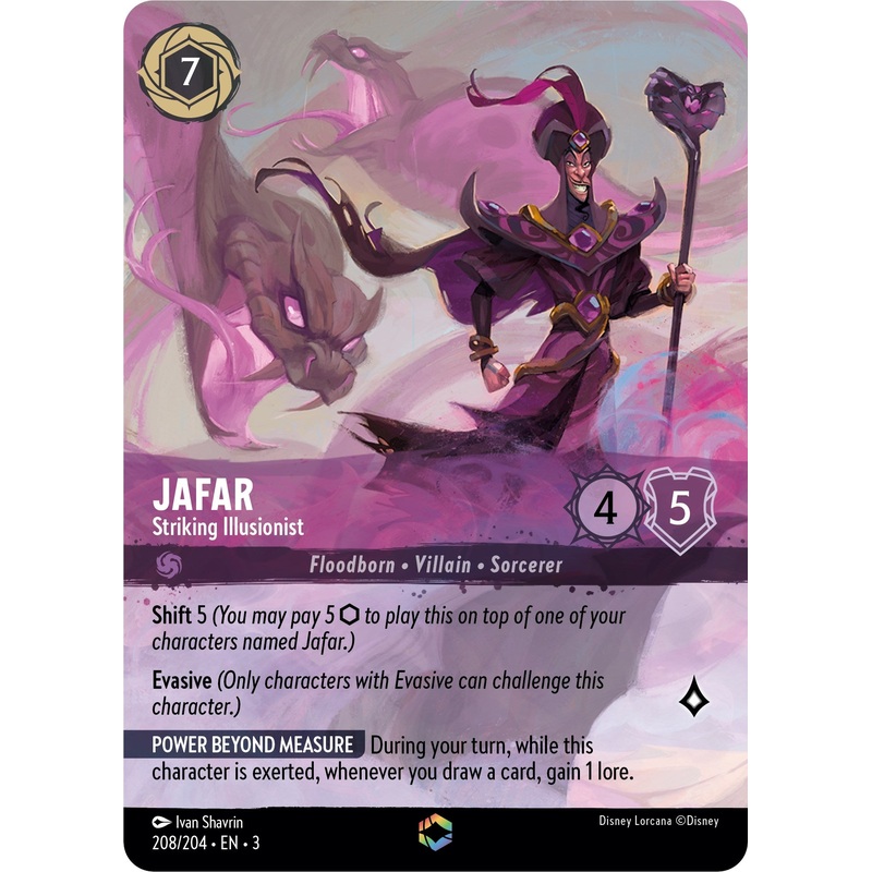 Jafar - Striking Illusionist (Enchanted) (208/204) [Into the Inklands]