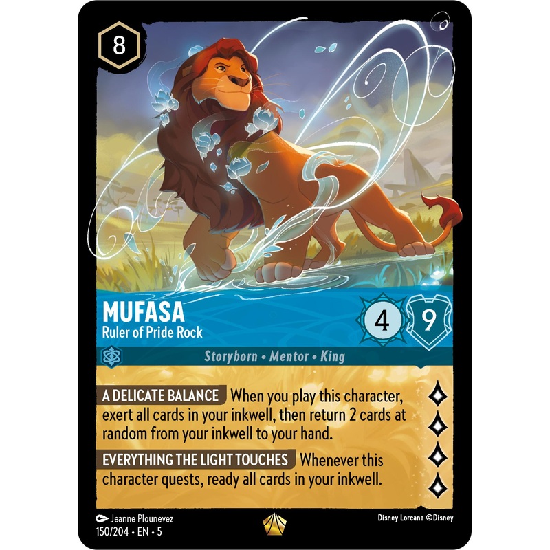 Mufasa - Ruler of Pride Rock (150/204) [Shimmering Skies]