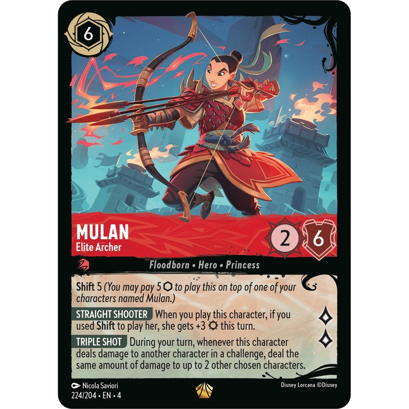Mulan - Elite Archer (224/204) (244/204) [Illumineer's Quest: Deep Trouble]