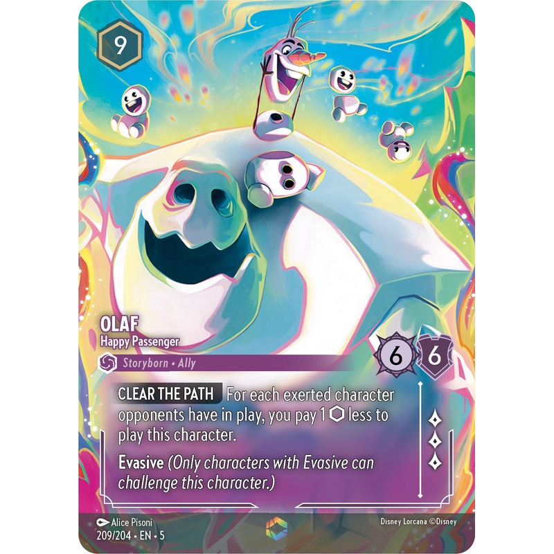 Olaf - Happy Passenger (Enchanted) (209/204) [Shimmering Skies]