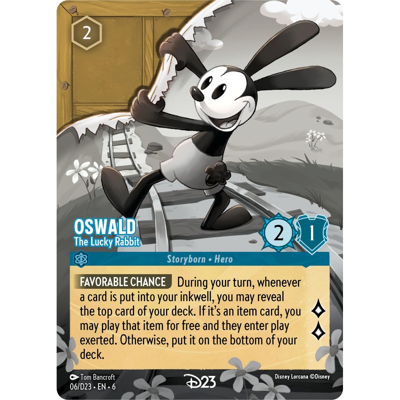 Oswald - The Lucky Rabbit (6) [D23 Promos]