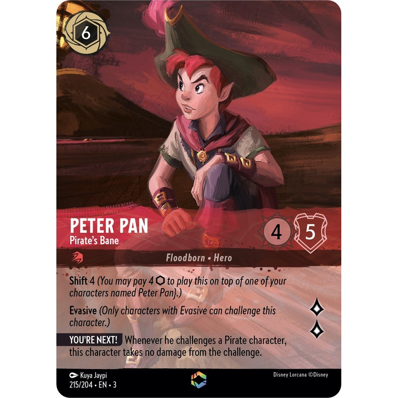 Peter Pan - Pirate's Bane (Enchanted) (215/204) [Into the Inklands]