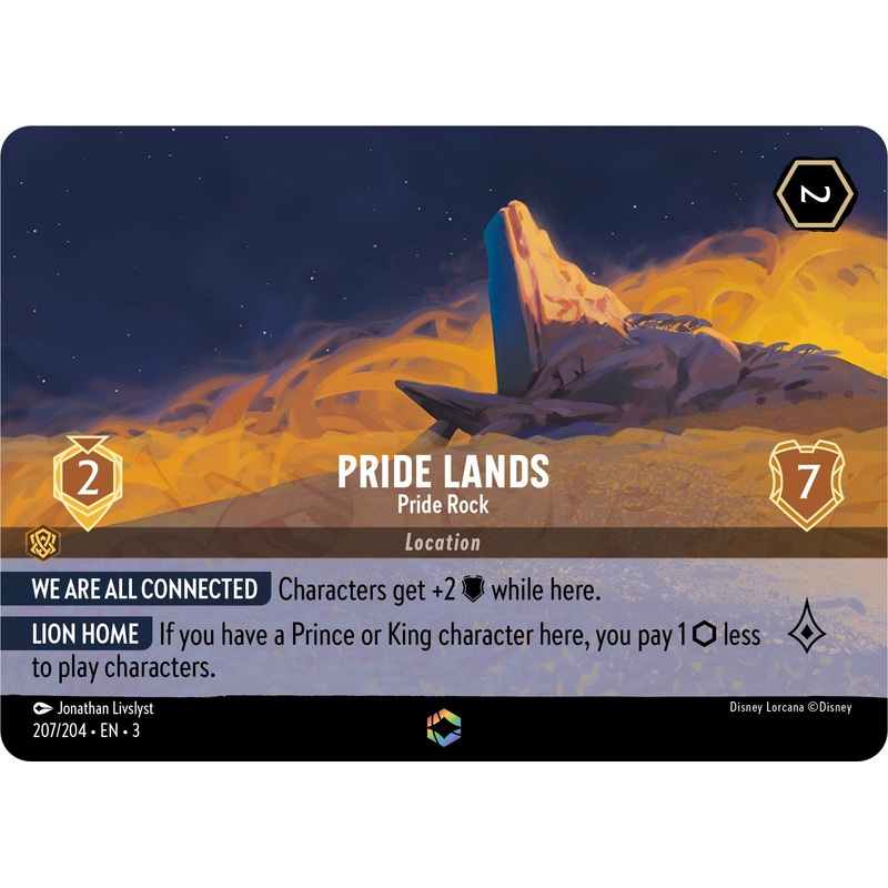 Pride Lands - Pride Rock (Enchanted) (207/204) [Into the Inklands]