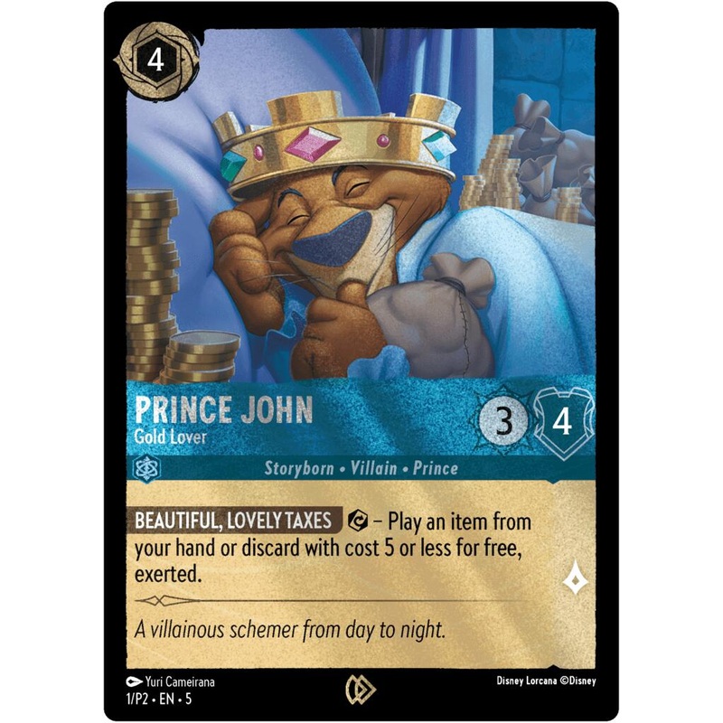 Prince John - Gold Lover (1) [Promo Cards]