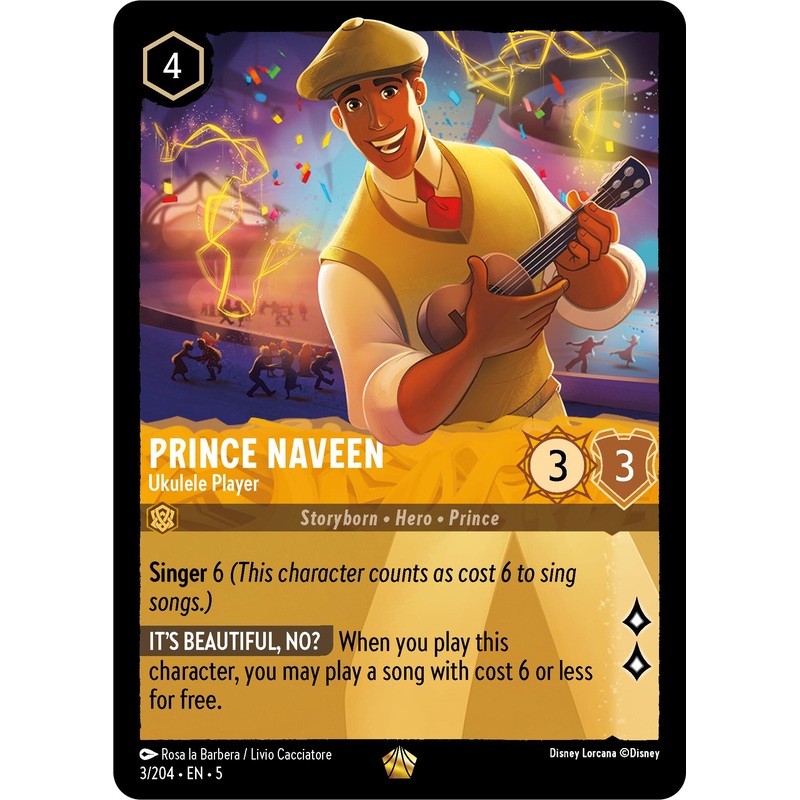 Prince Naveen - Ukulele Player (3/204) [Shimmering Skies]