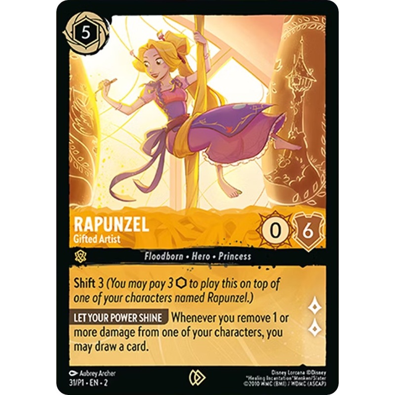 Rapunzel - Gifted Artist (31) [Promo Cards]
