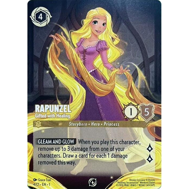 Rapunzel - Gifted with Healing (4) [Promo Cards]