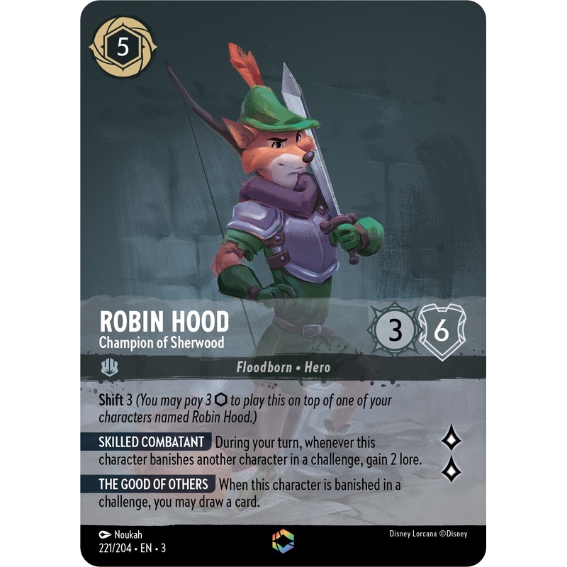 Robin Hood - Champion of Sherwood (Enchanted) (221/204) [Into the Inklands]