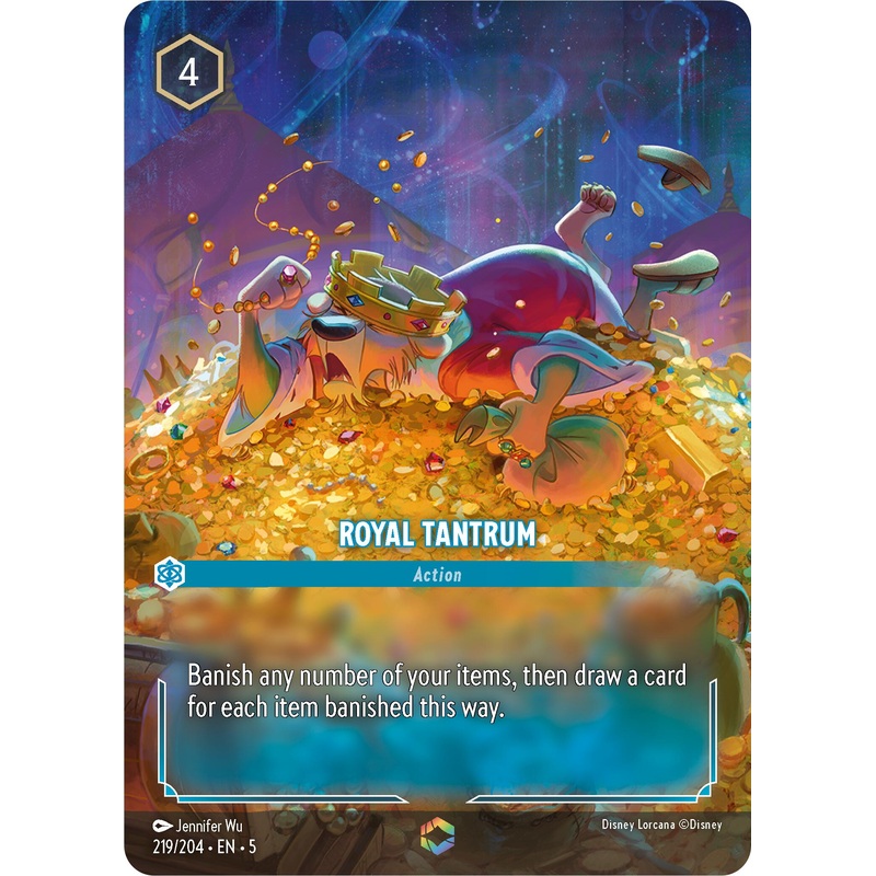 Royal Tantrum (Enchanted) (219/204) [Shimmering Skies]