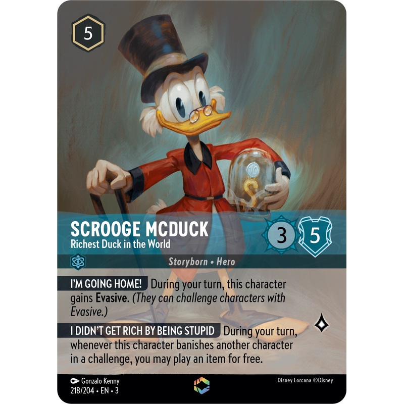 Scrooge McDuck - Richest Duck in the World (Enchanted) (218/204) [Into the Inklands]