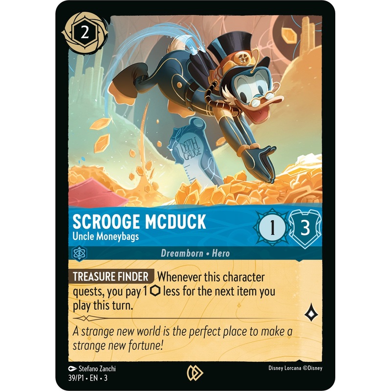 Scrooge McDuck - Uncle Moneybags (39) [Promo Cards]