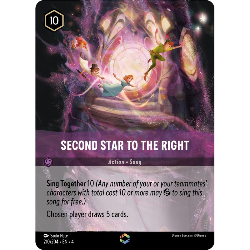 Second Star to the Right (Enchanted) (210/204) [Ursula's Return]